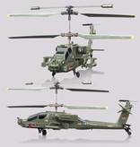 Syma S109G Mini RC Drone Beast Apache Attack Helicóptero de juguete con estabilización giroscópica