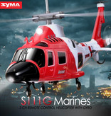 Syma Juguete de helicóptero marino S111G Mini RC Drone con estabilización giroscópica