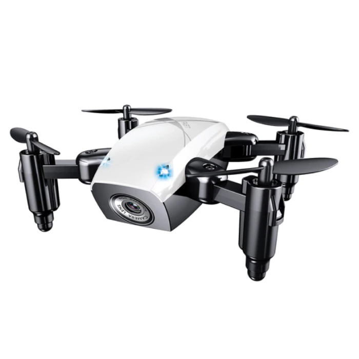 S9W Mini RC Pocket Drone Quadcopter Spielzeug mit Gyro Stabilization White