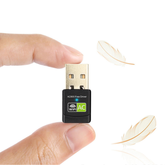 Mini USB WiFi Dongle réseau sans fil 600 Mo / s 5GHz Adaptateur d