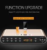 TOPROAD HiFi Wireless Speaker External Speaker Wireless Bluetooth 3.0 Speaker Soundbar Box Gold