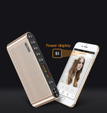TOPROAD Głośnik bezprzewodowy HiFi Głośnik zewnętrzny Głośnik bezprzewodowy Bluetooth 3.0 Soundbar w kolorze złotym