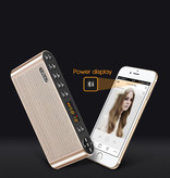 TOPROAD HiFi Wireless Speaker External Speaker Wireless Bluetooth 3.0 Speaker Soundbar Box Gold