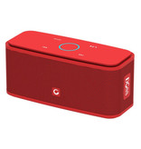 Doss Altavoz inalámbrico Bluetooth 4.0 Soundbox Altavoz inalámbrico externo Rojo