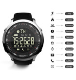 Lokmat MK18 Étanche Sport Smartwatch Fitness Activité Tracker Smartphone Montre iOS Android iPhone Samsung Huawei Noir