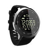 Lokmat MK18 Waterdichte Sport Smartwatch Fitness Activity Tracker Smartphone Horloge iOS Android iPhone Samsung Huawei Zwart