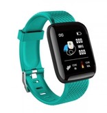 Stuff Certified® Smartwatch sportivo BIONIC X1 Fitness Sport Activity Tracker Smartphone Watch iOS Android iPhone Samsung Huawei Green