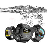 Lokmat MK22 Waterproof Sport Smartwatch Fitness Activity Tracker Smartphone Watch iOS Android iPhone Samsung Huawei Blue