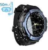 Lokmat Z2 / MK28 Reloj inteligente deportivo a prueba de agua Rastreador de actividad física Reloj inteligente iOS Android iPhone Samsung Huawei Azul