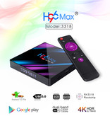 Stuff Certified® H96 Max 4K TV Box Media Player Android Kodi - 4 GB pamięci RAM - 32 GB pamięci