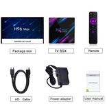 Stuff Certified® H96 Max 4K TV Box Media Player Android Kodi - 4 GB RAM - 64 GB Speicher