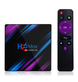 Stuff Certified® H96 Max 4K TV-Box Media Player Android Kodi - 4 GB RAM - 32 GB Speicher + drahtlose Tastatur