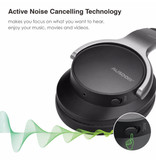 AUSDOM ANC8 Wireless Headphones Bluetooth Wireless Headphones HiFi