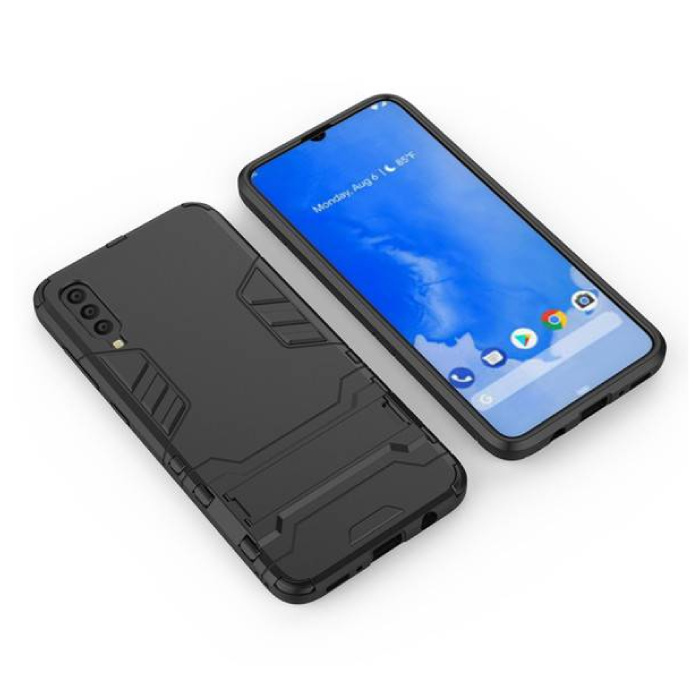 HATOLY iPhone 6S Plus - Carcasa Robotic Armor Carcasa Cas TPU Carcasa Blanca + Pata de cabra