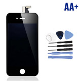 Stuff Certified® Ekran iPhone 4S (ekran dotykowy + LCD + części) AA + Jakość - Czarny + Narzędzia