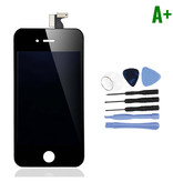 Stuff Certified® iPhone 4S Screen (Touchscreen + LCD + Parts) A + Quality - Black + Tools