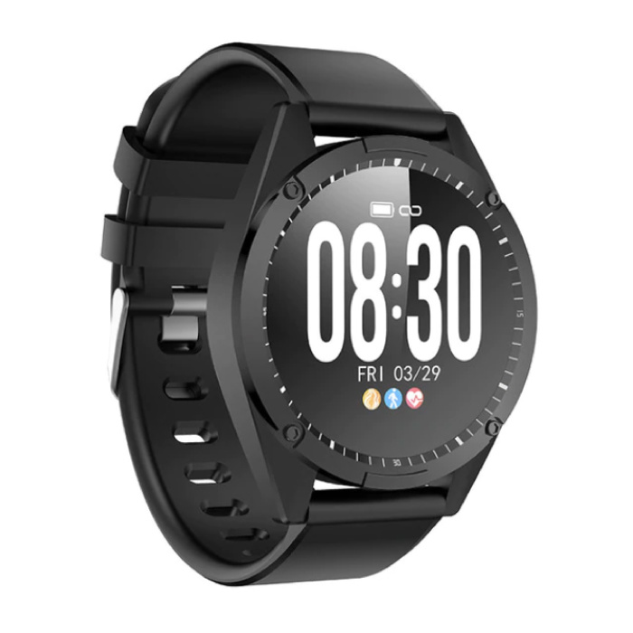 Sports Smartwatch Fitness Sport Activity Tracker Reloj inteligente iOS Android iPhone Samsung Huawei Negro