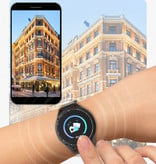 Lige Deportes Smartwatch Fitness Sport Activity Tracker Smartphone Reloj iOS Android iPhone Samsung Huawei Púrpura