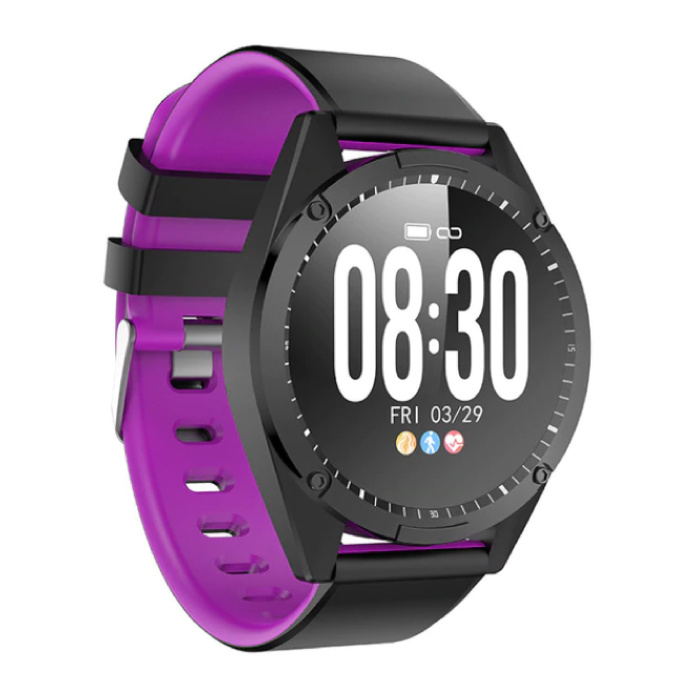 Sport Smartwatch Fitness Sport Activity Tracker Smartphone Watch iOS Android iPhone Samsung Huawei Purple