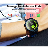 Senbono S10 Smartwatch Fitness Sport Activity Tracker Reloj inteligente iOS Android iPhone Samsung Huawei Negro