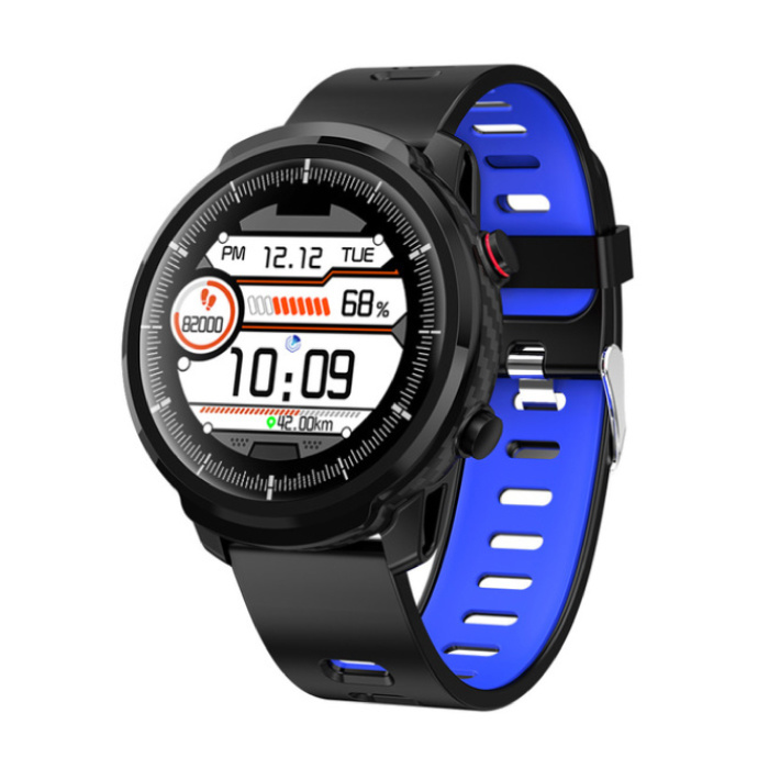 S10 Smartwatch Fitness Sport Activity Tracker Reloj inteligente iOS Android iPhone Samsung Huawei Azul