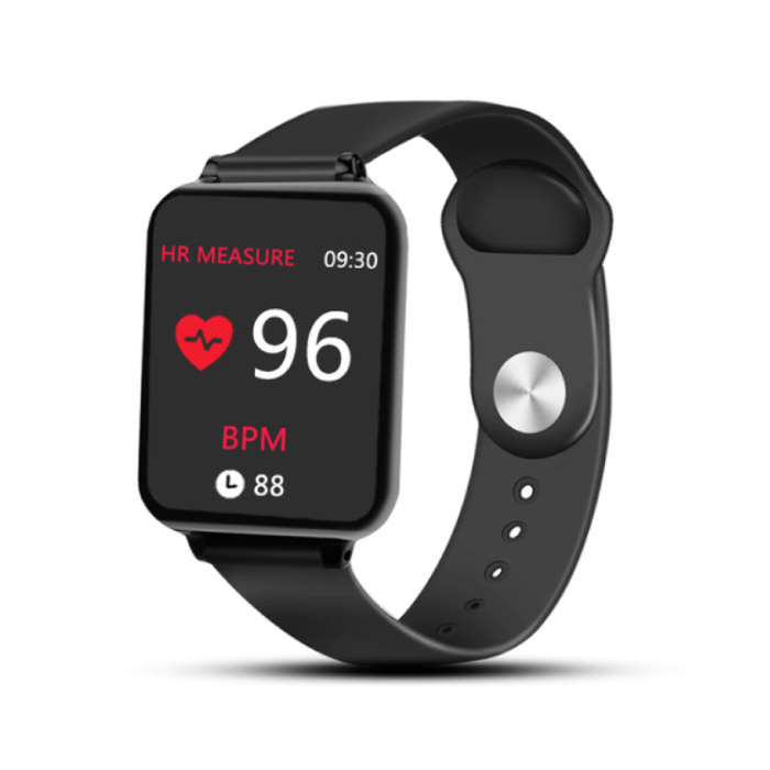 B57 Sport Smartwatch Fitness Sport Activity Tracker Cardiofrequenzimetro Smartphone Orologio iOS Android iPhone Samsung Huawei Nero