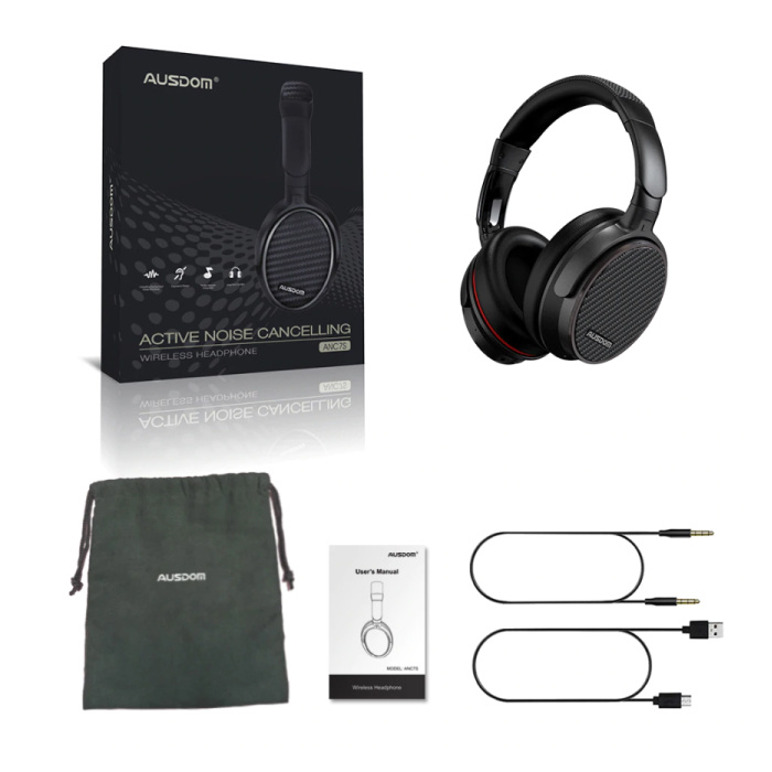 AUSDOM ANC7S Wireless Earphones Bluetooth Wireless Headphones HiFi