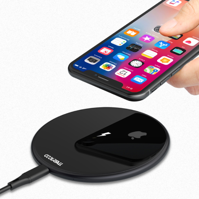 15W senza fili universale caricabatterie Qi Wireless Charging Pad Red