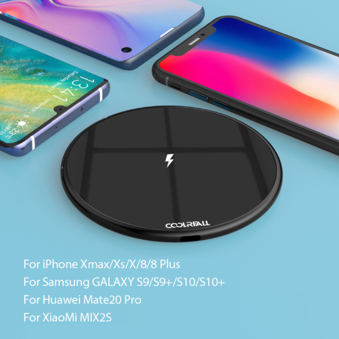 15W senza fili universale caricabatterie Qi Wireless Charging Pad