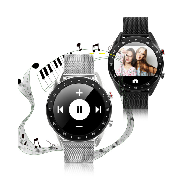 TR NEU Bluetooth Smartwatch Damen Sport Armband Uhr für Android IOS Smartphone 