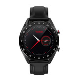 Lemfo Sport Smartwatch Fitness Sport Activity Tracker Montre Smartphone iOS Android iPhone Samsung Huawei Noir Cuir