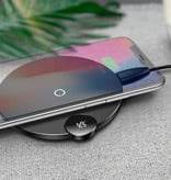 Baseus Qi Universal Wireless Charger 10W Wyświetlacz LED Bezprzewodowa podkładka ładująca Biała