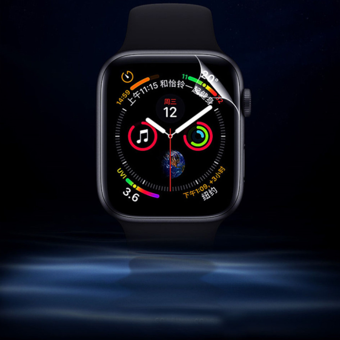 Stuff Certified® 42 mm hydrożelowa przezroczysta folia ochronna na ekran do serii iWatch