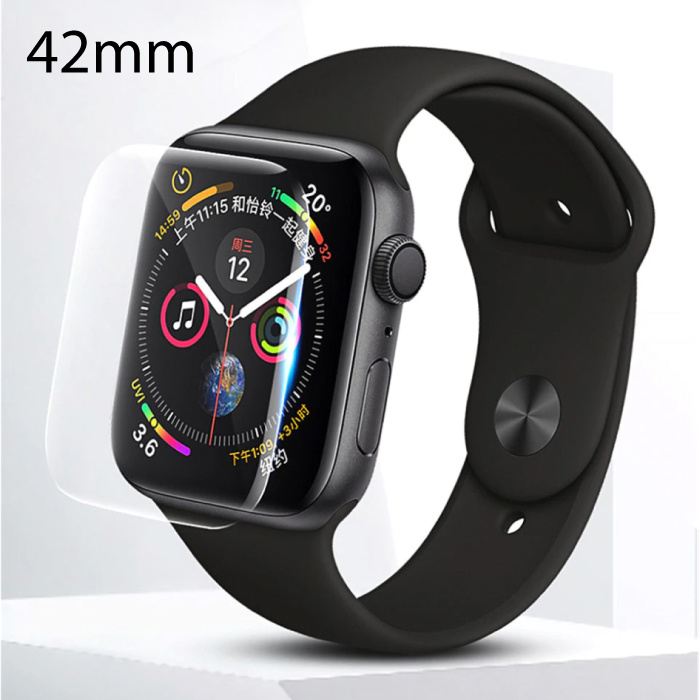 Stuff Certified® 42 mm hydrożelowa przezroczysta folia ochronna na ekran do serii iWatch