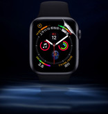 Stuff Certified® Pellicola proteggi schermo in idrogel trasparente da 44 mm per la serie iWatch