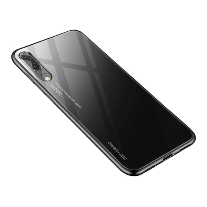 Huawei P20 - Carcasa Gradient Armor Carcasa Cas TPU Negro