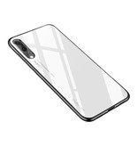 Stuff Certified® Huawei P20 - Custodia Cover in TPU con armatura sfumata Custodia bianca