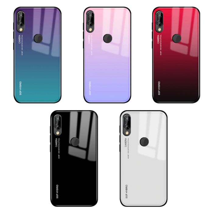 Stuff Certified® Huawei P30 Pro - Carcasa Gradient Armor Funda Cas TPU Carcasa Blanca