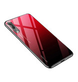 Stuff Certified® Huawei P30 Pro - Gradient Armor Gehäuse Abdeckung Cas TPU Gehäuse Rot