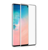 Stuff Certified® Coque en TPU transparente Samsung Galaxy S10 Plus + Protecteur d'écran en verre trempé