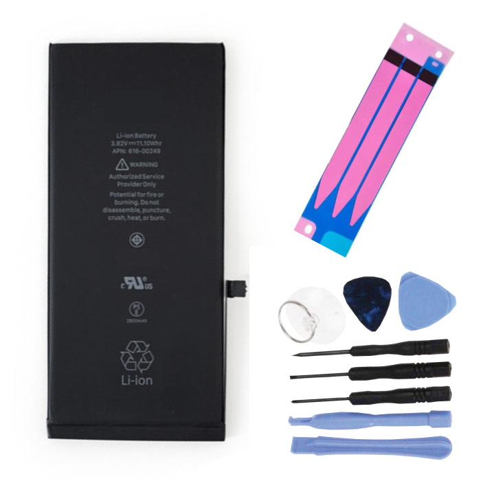 iPhone 7 Plus Battery Repair Kit (+ Tools & Adhesive Sticker) - AAA + Quality