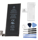 Stuff Certified® Kit de reparación de batería para iPhone 4S (+ herramientas y adhesivo) - Calidad A +