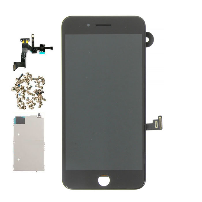 Écran pré-assemblé pour iPhone 8 Plus (écran tactile + LCD + pièces) A + Qualité - Noir