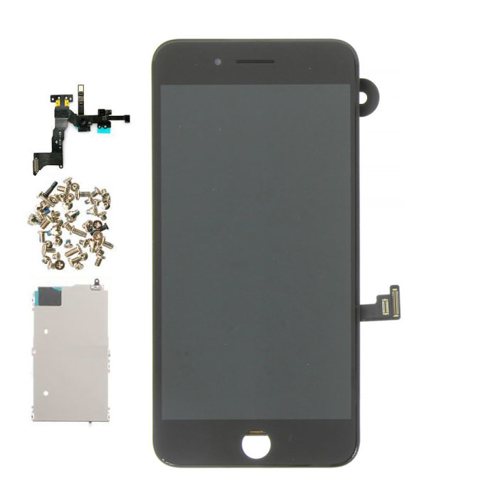Pantalla preensamblada para iPhone 8 Plus (pantalla táctil + LCD + piezas) Calidad A + - Negro
