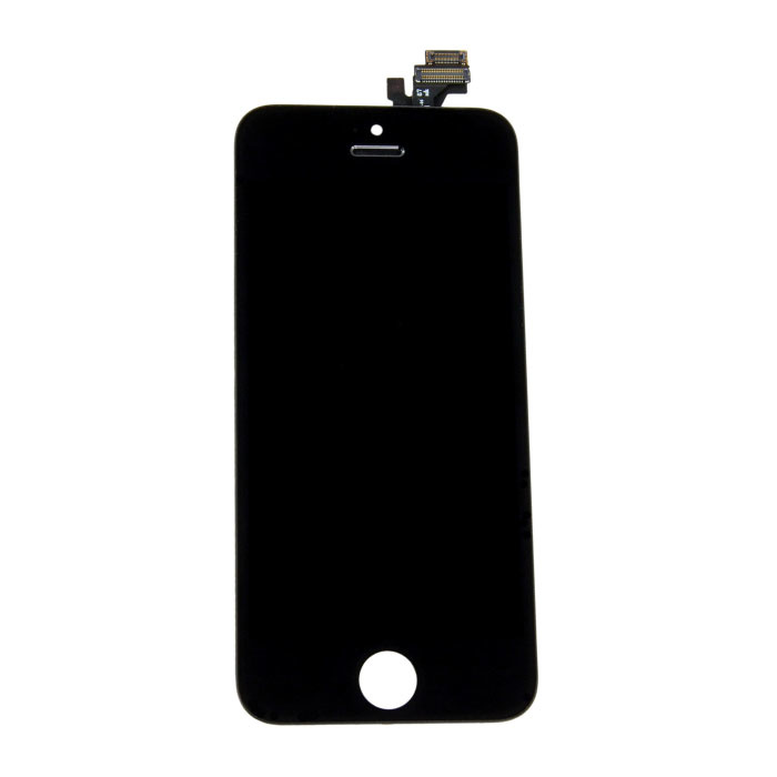 Ekran iPhone 5 (ekran dotykowy + LCD + części) Jakość AAA + - czarny