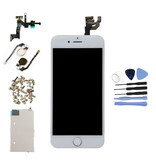 Stuff Certified® Écran pré-assemblé pour iPhone 6 4,7 "(écran tactile + LCD + pièces) Qualité AAA + - Blanc + Outils