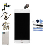 Stuff Certified® Écran pré-assemblé pour iPhone 6 Plus (écran tactile + LCD + pièces) Qualité AAA + - Blanc + Outils