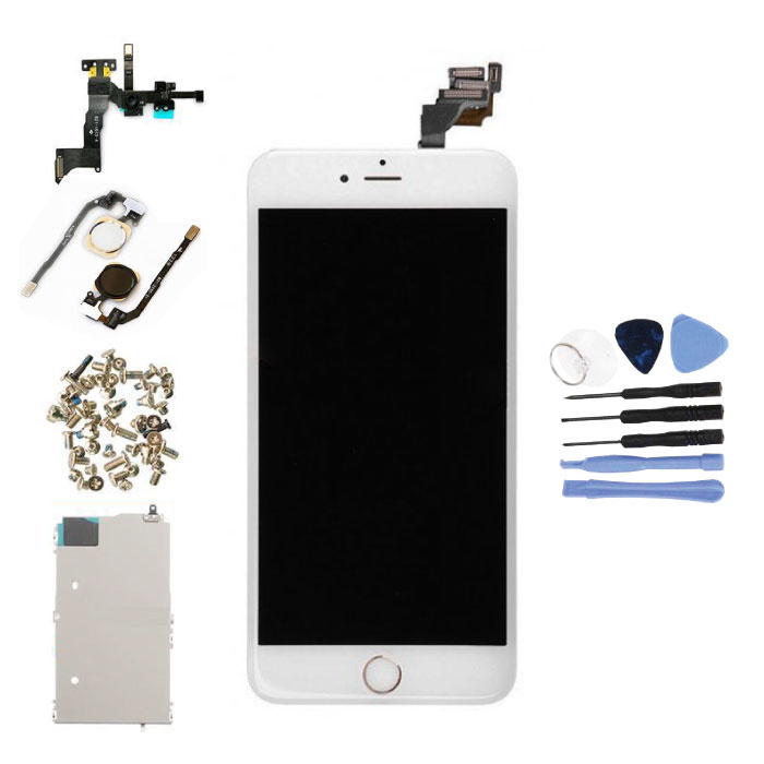 Écran pré-assemblé pour iPhone 6 Plus (écran tactile + LCD + pièces) Qualité AAA + - Blanc + Outils