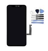 Stuff Certified® Ekran iPhone XR (ekran dotykowy + LCD + części) Jakość A + - czarny + narzędzia