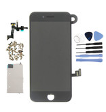 Stuff Certified® iPhone 8 Wstępnie zmontowany ekran (ekran dotykowy + LCD + części) AA + Jakość - Czarny + Narzędzia